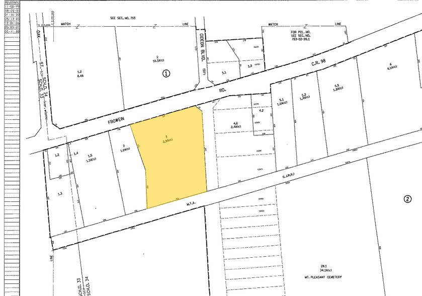 26 Frowein Rd, Center Moriches, NY à vendre - Plan cadastral – Image 2 sur 9