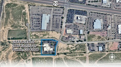 2840 Kachina Dr, Pueblo, CO - VUE AÉRIENNE  vue de carte - Image1