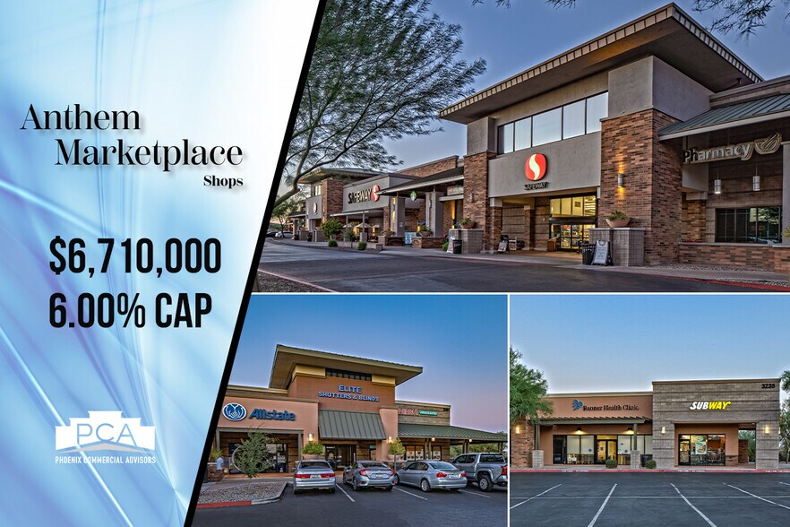 ANTHEM MARKETPLACE SHOPS portefeuille de 3 biens à vendre sur LoopNet.fr - Photo de l’immeuble – Image 1 sur 7