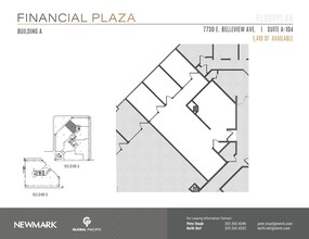 7730 E Belleview Ave, Greenwood Village, CO à louer Plan d’étage– Image 1 sur 2