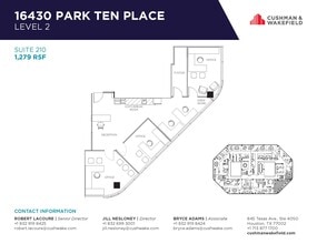 16430 Park Ten Pl, Houston, TX à louer Plan d’étage– Image 1 sur 1