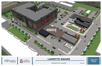 201 S College Ave, Indianapolis, IN à louer Photo de l’immeuble– Image 2 sur 3