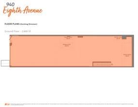 940 Eighth Ave, New York, NY à louer Plan de site– Image 1 sur 3