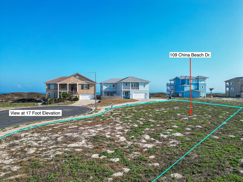109 China Beach Dr, Port Aransas, TX à vendre - Aérien – Image 3 sur 18