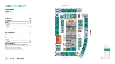 3 Times Sq, New York, NY à louer Plan d’étage– Image 2 sur 4