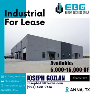 Plus de détails pour 708 E Houston St, Anna, TX - Local d'activités, Industriel/Logistique à louer