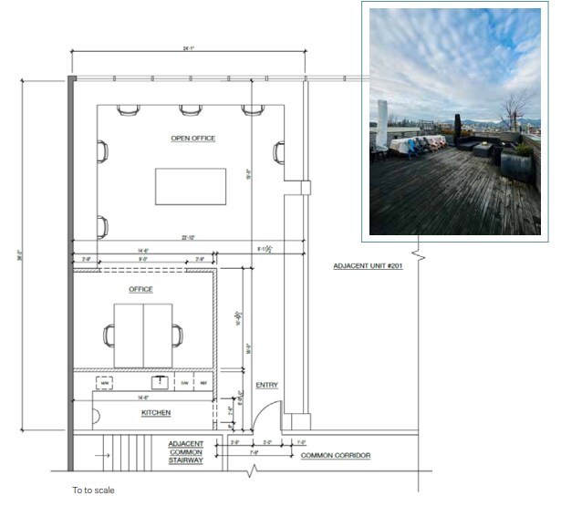 33 E 8th Ave, Vancouver, BC à louer Plan d’étage– Image 1 sur 1