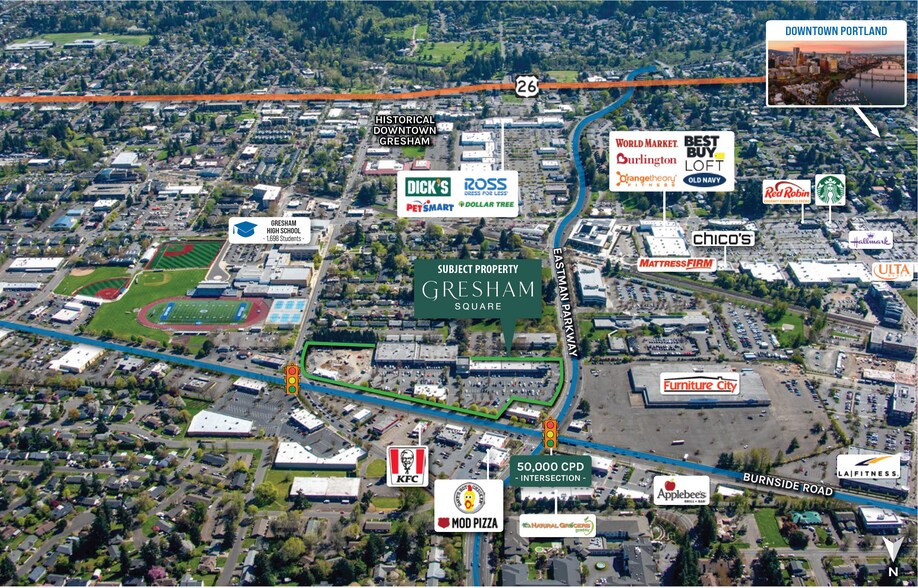 40-360 NW Burnside Rd, Gresham, OR à vendre - Photo de l’immeuble – Image 3 sur 4