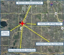 2000 W Union Ave, Englewood, CO - Vue aérienne  vue de carte - Image1