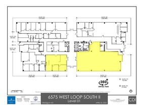 6575 West Loop South, Bellaire, TX à louer Plan d’étage– Image 1 sur 1