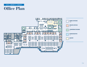 225 Liberty St, New York, NY à louer Plan d’étage– Image 1 sur 1