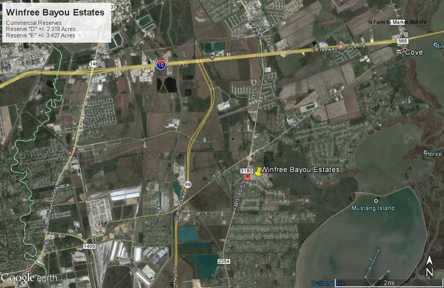 FM 3180, Baytown, TX à vendre - Aérien – Image 2 sur 2