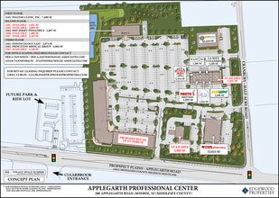 Cranbury Half Acre Rd, Jamesburg, NJ à louer Plan de site– Image 1 sur 1