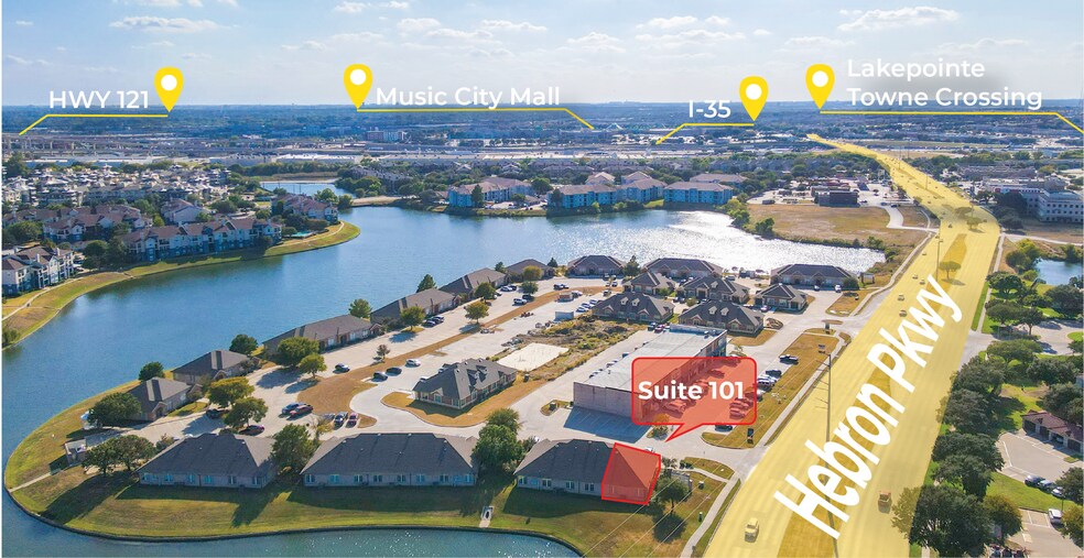 860 Hebron Pky, Lewisville, TX à louer - Photo de l’immeuble – Image 2 sur 3