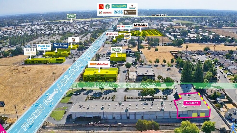 2700 Florin Rd, Sacramento, CA à louer - Photo du quartier – Image 3 sur 11