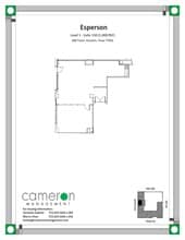808 Travis St, Houston, TX à louer Plan d’étage– Image 1 sur 1