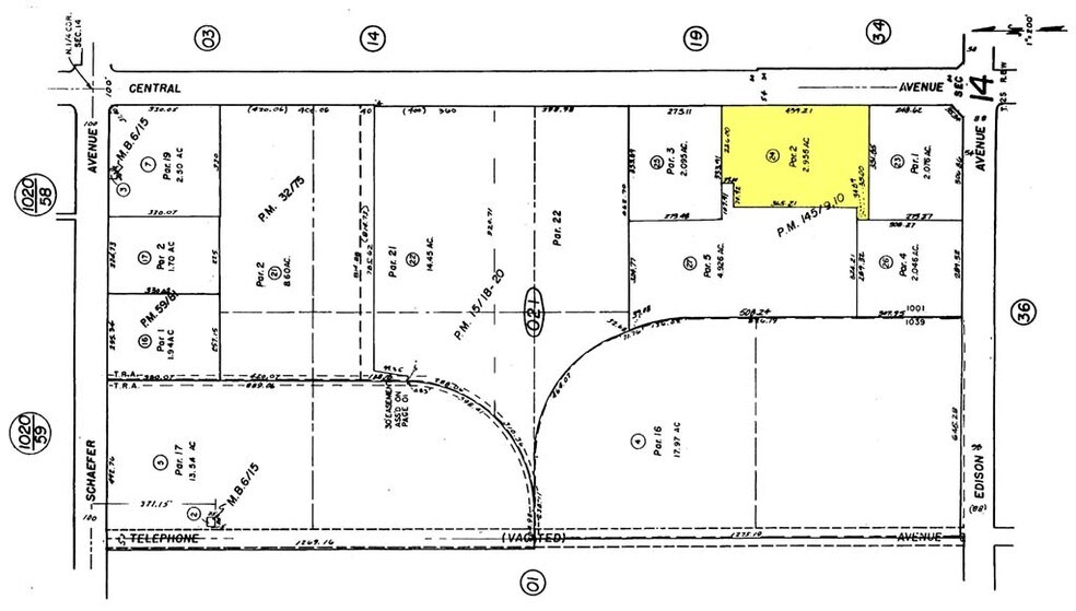 14042 Central Ave, Chino, CA à louer - Plan cadastral – Image 2 sur 4