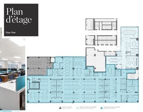 2020 Boul Robert-Bourassa, Montréal, QC à louer Plan d’étage– Image 1 sur 1