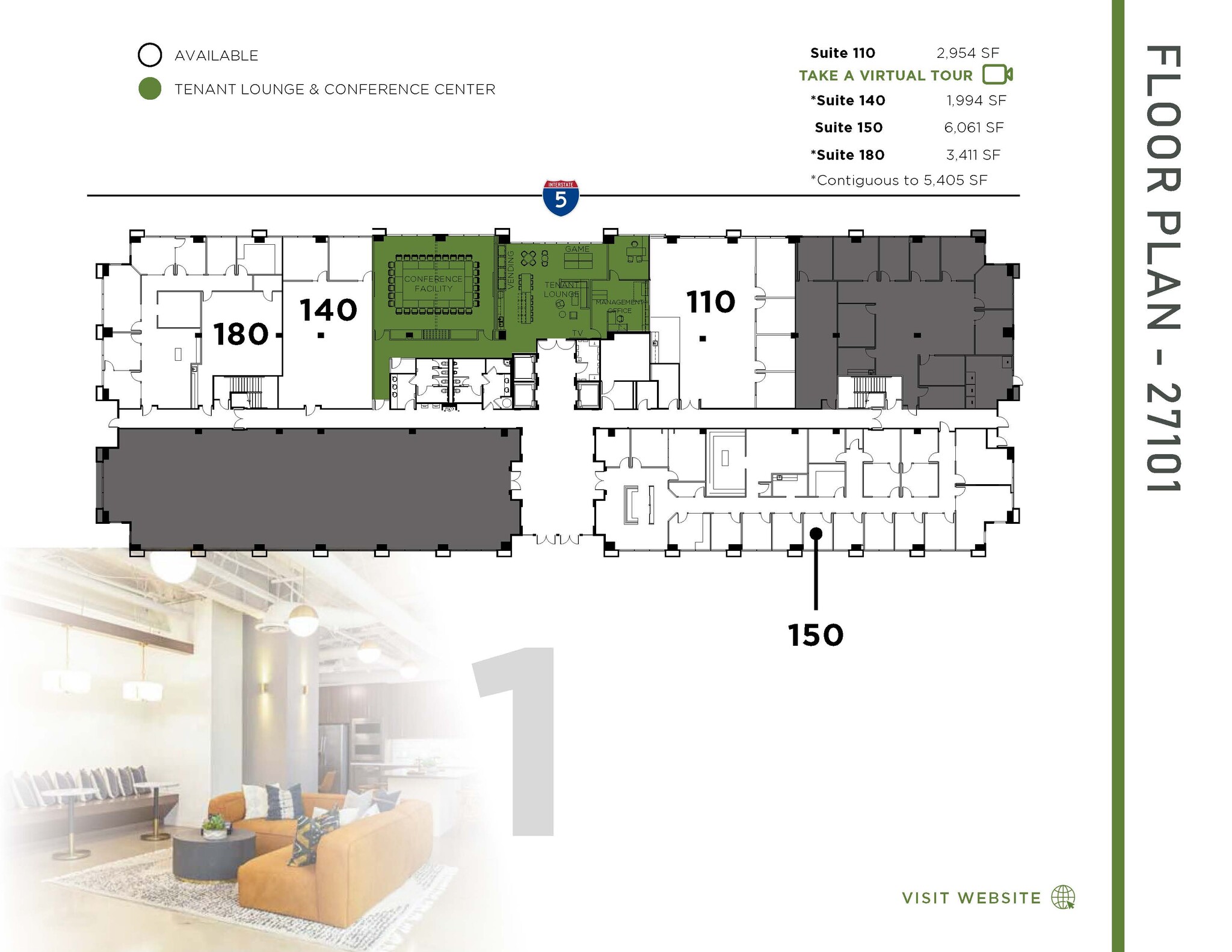 27101-27201 Puerta Real, Mission Viejo, CA à louer Plan d’étage– Image 1 sur 1