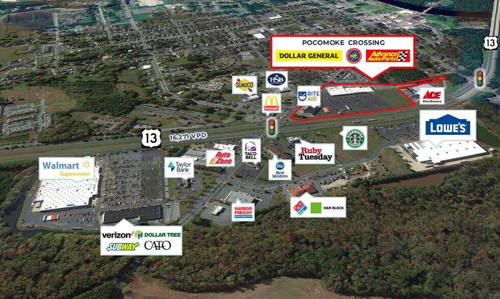 511 Linden Ave, Pocomoke City, MD à louer - Photo de l’immeuble – Image 2 sur 10