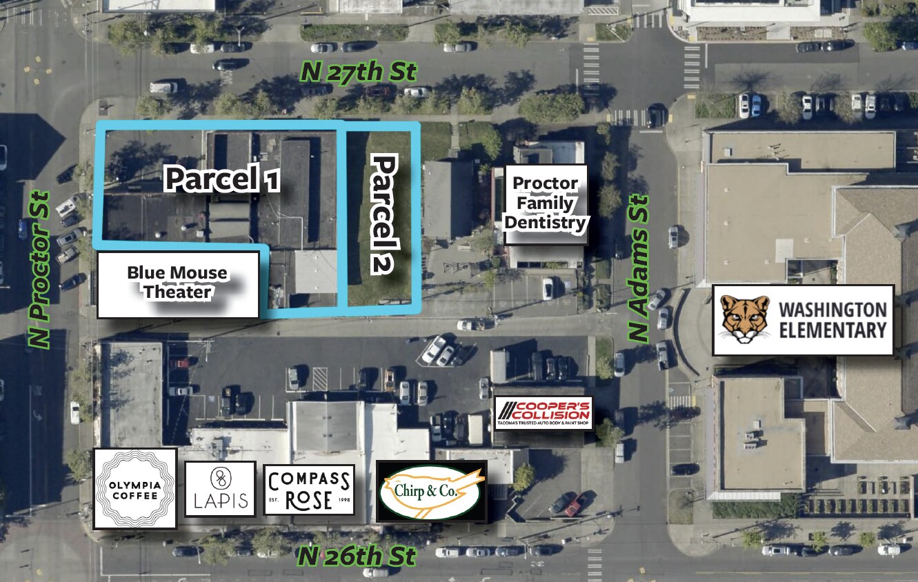 2621 N Proctor St, Tacoma, WA à vendre Photo principale– Image 1 sur 15