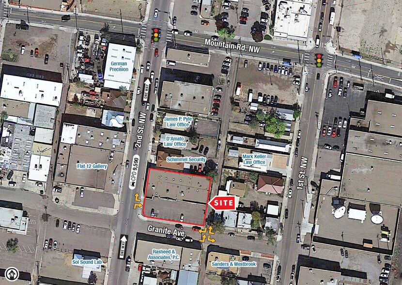 1100 2nd St NW, Albuquerque, NM à vendre - Photo de l’immeuble – Image 2 sur 8
