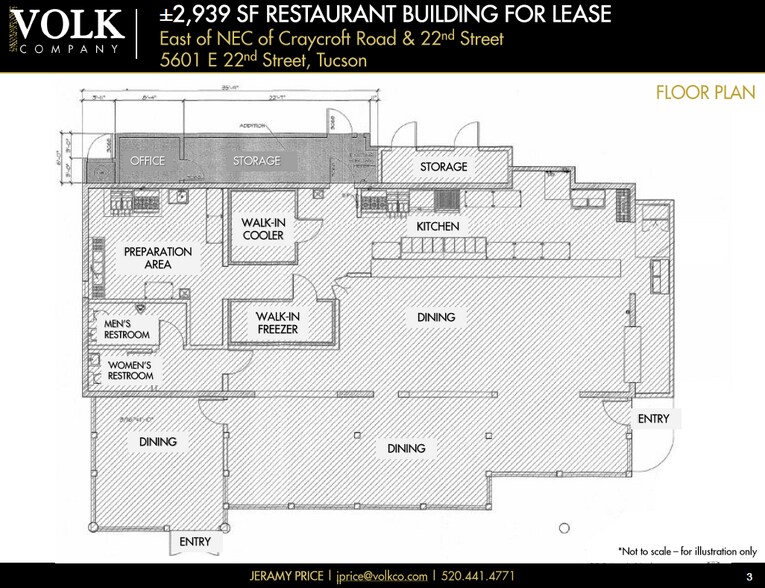 5601 E 22nd St, Tucson, AZ à louer - Plan d’étage – Image 3 sur 6