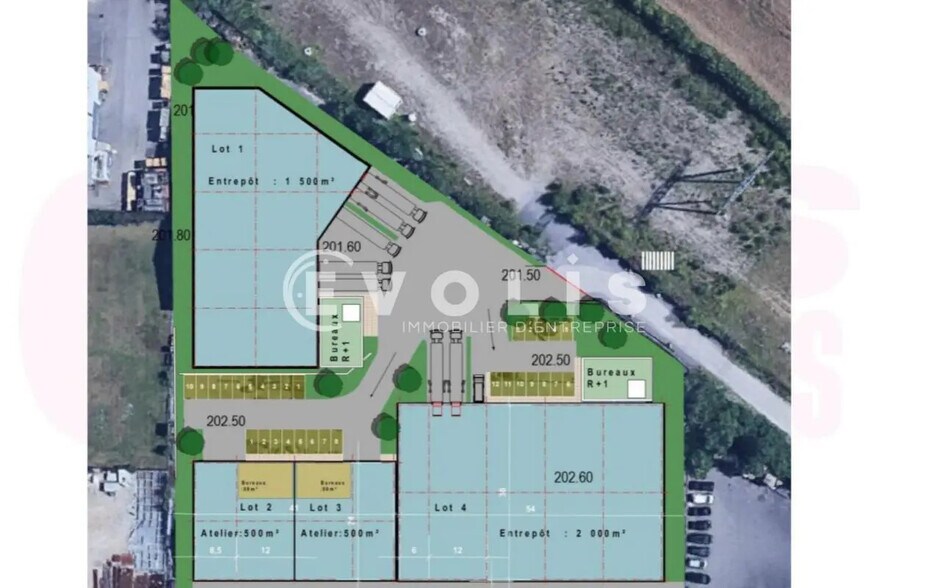 Local d'activités dans Jonage à vendre - Photo de l’immeuble – Image 3 sur 3