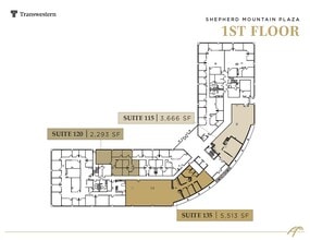 6034 Courtyard Dr W, Austin, TX à louer Plan d’étage– Image 1 sur 1