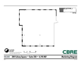 1175 Peachtree St NE, Atlanta, GA à louer Plan d’étage– Image 1 sur 1