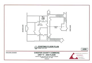 19-22 Mystic Ln, Malvern, PA à louer Plan d’étage– Image 1 sur 1