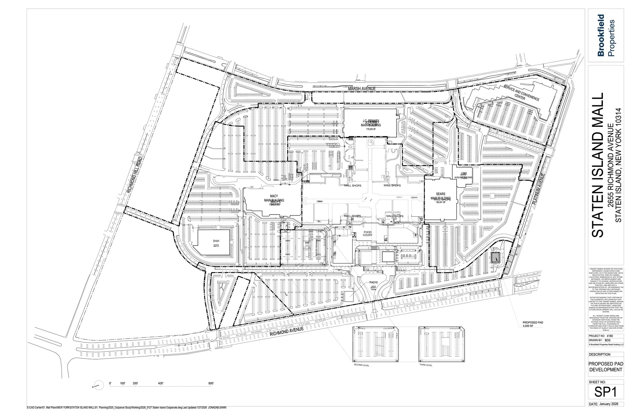 2655 Richmond Ave, Staten Island, NY à louer Plan de site– Image 1 sur 1
