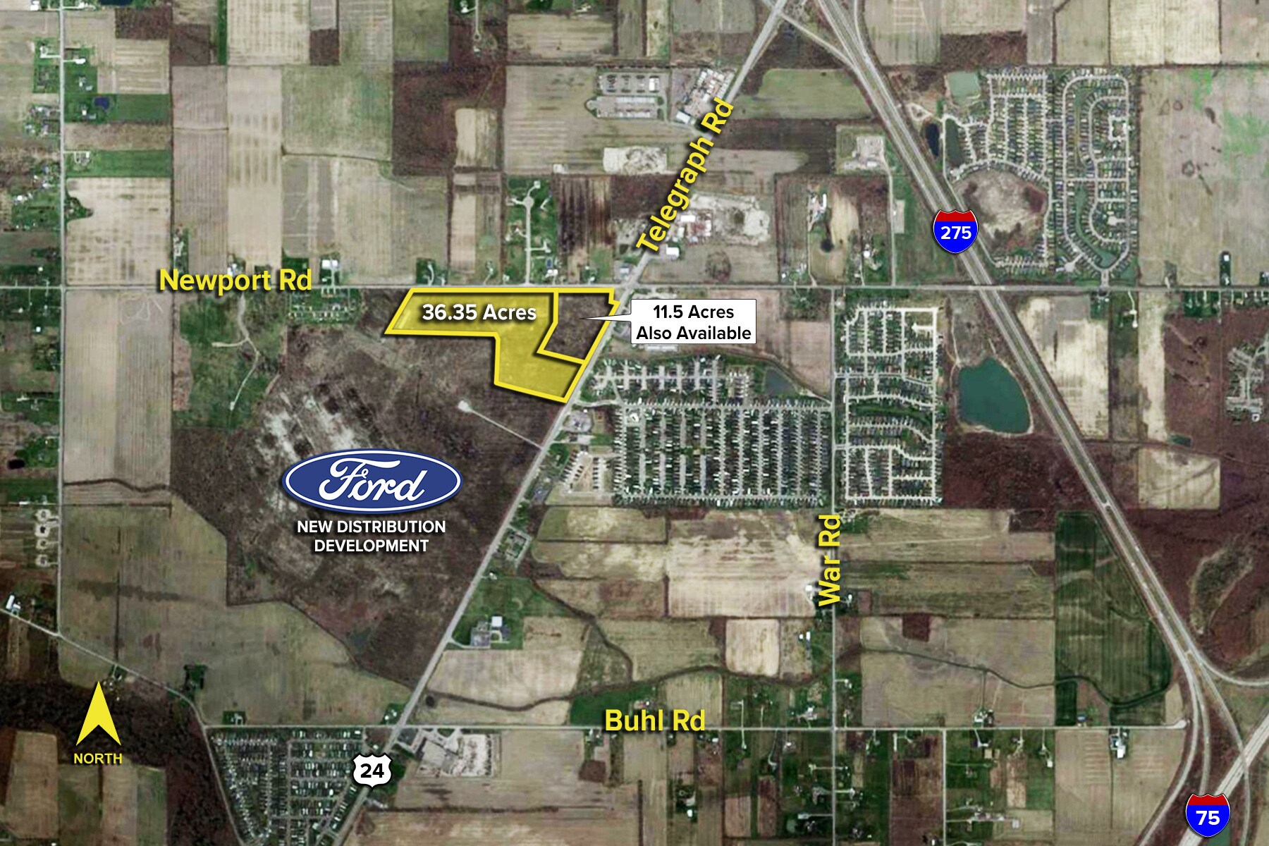800 E Newport Rd, Newport, MI à louer Photo principale– Image 1 sur 3