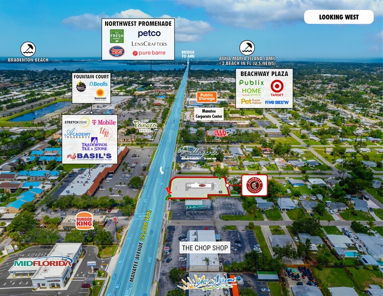 6016 Manatee Ave W, Bradenton, FL à vendre - Photo de l’immeuble – Image 2 sur 5
