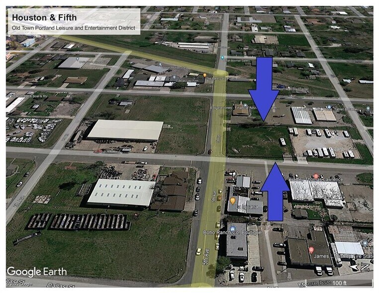 Houston & 5th, Portland, TX à vendre - Photo principale – Image 1 sur 2