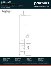 1656-1660 Townhurst Dr, Houston, TX à louer Plan de site– Image 1 sur 1