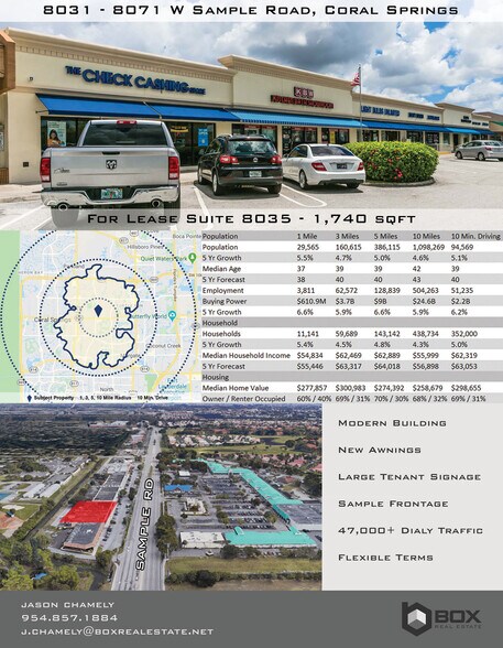 8031-8041 W Sample Rd, Coral Springs, FL à louer - Photo de l’immeuble – Image 2 sur 9