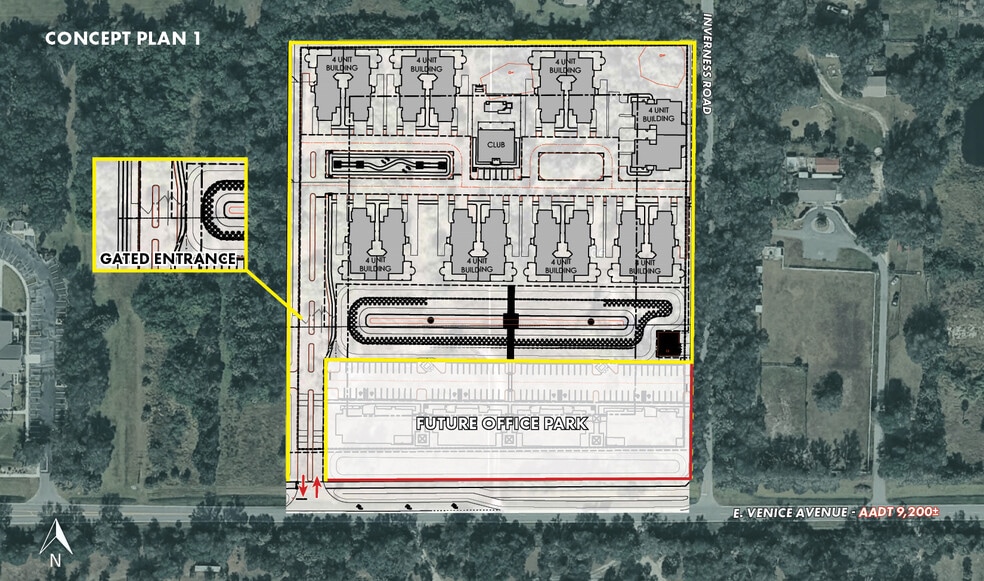 3076 E Venice Ave, Venice, FL à vendre - Plan de site – Image 3 sur 8