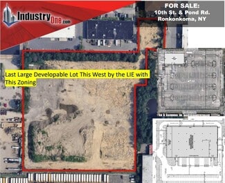 Plus de détails pour 10th St, Ronkonkoma, NY - Terrain à vendre
