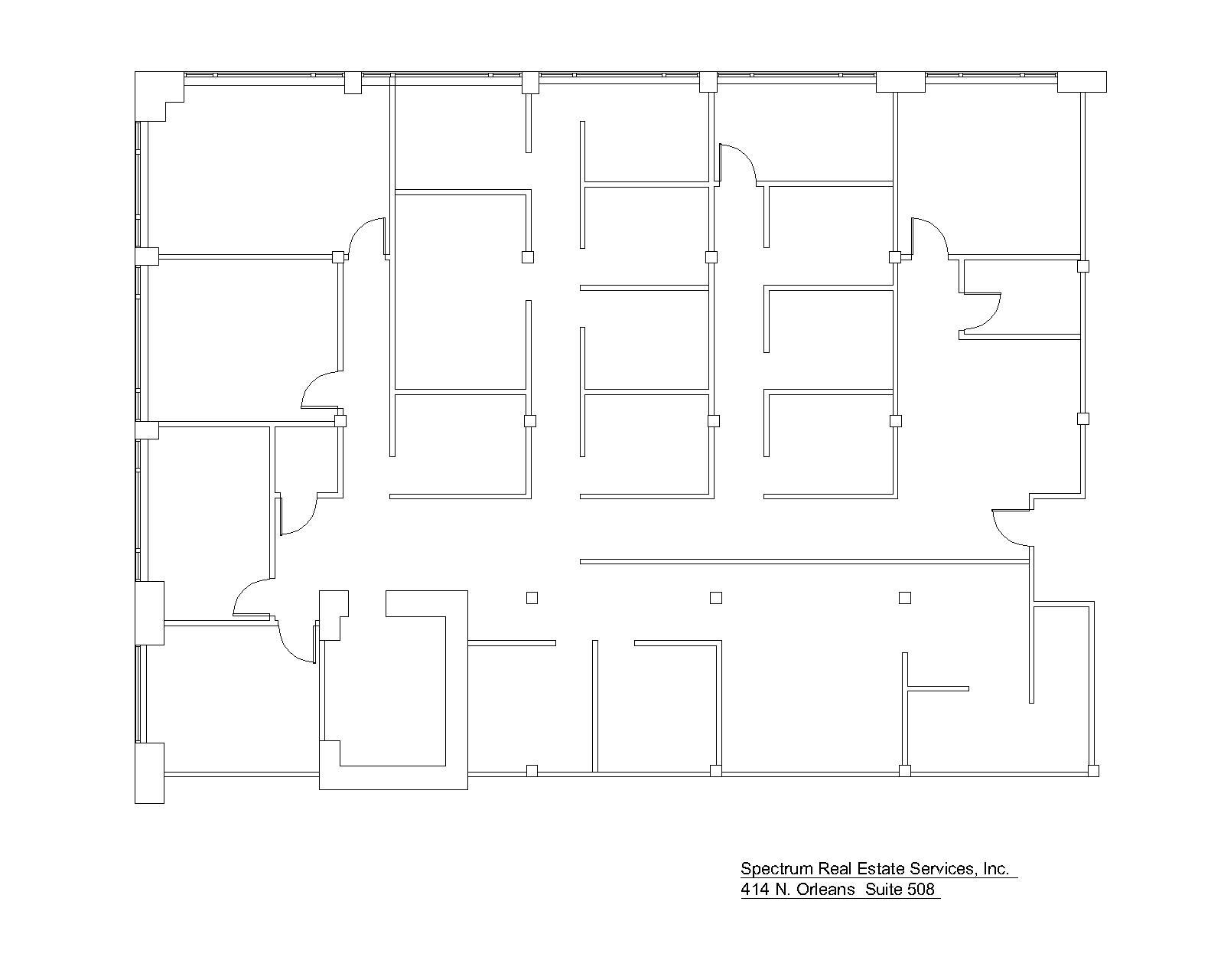 414 N Orleans St, Chicago, IL à louer Plan d’étage– Image 1 sur 1