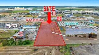 Plus de détails pour 7939 Goshen ave, Visalia, CA - Industriel/Logistique à vendre