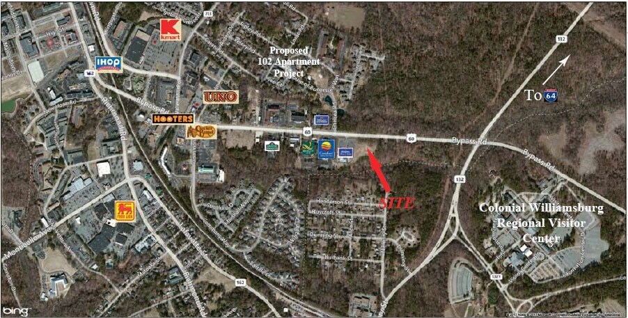 710-810 Bypass Rd, Williamsburg, VA à louer Photo principale– Image 1 sur 2