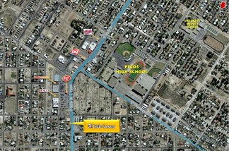 Plus de détails pour 712 S Eddy St, Pecos, TX - Local commercial à louer