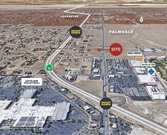 Plus de détails pour SWC of West Ave 0 & 10th St W, Palmdale, CA - Local commercial à louer