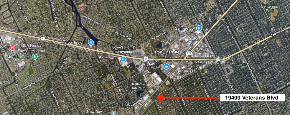 19400 Veterans Blvd, Port Charlotte, FL à vendre - Photo de l’immeuble – Image 2 sur 4