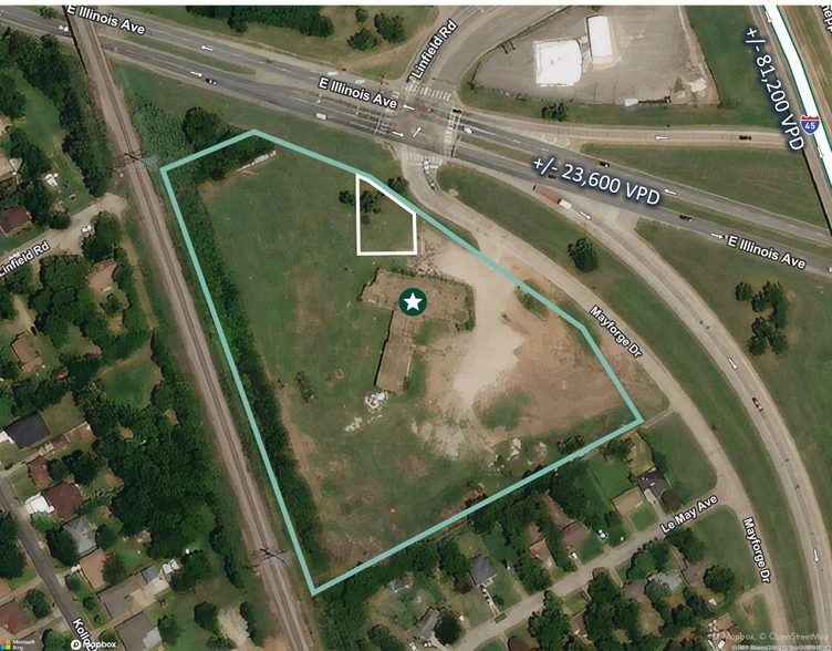 3820 E Illinois Ave, Dallas, TX à vendre - Aérien – Image 2 sur 2