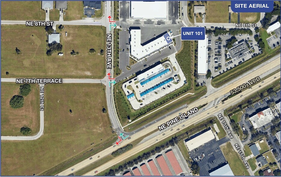 1260-1261 NE 8th St, Cape, Cape Coral, FL à louer - Aérien – Image 3 sur 3