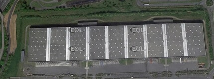 Dourges - VUE AÉRIENNE  vue de carte