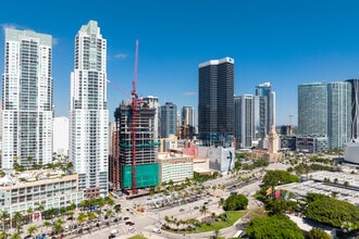 340 Biscayne Blvd, Miami, FL - VUE AÉRIENNE  vue de carte - Image1
