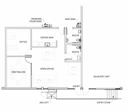 2828-2840 S Alameda St, Vernon, CA à louer Plan d’étage– Image 1 sur 2